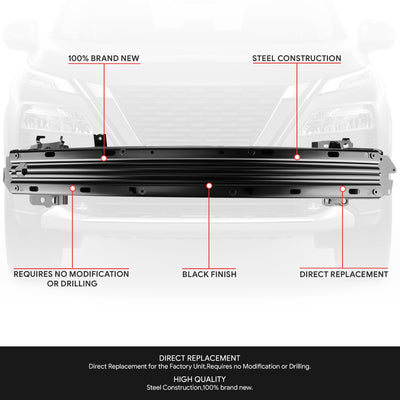 Factory Style Front Bumper Reinforcement <br> 21-24 Nissan Rogue