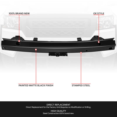 Factory Style Front Bumper Reinforcement<br>22-25 Nissan Frontier