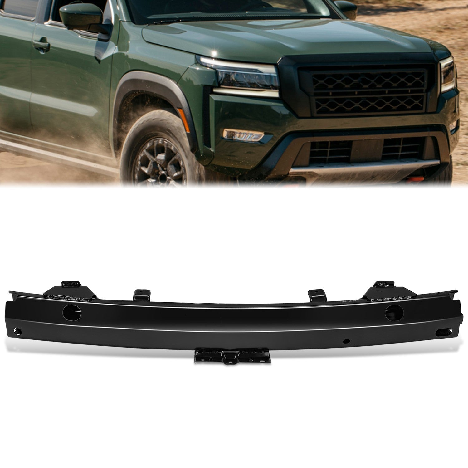 Factory Style Front Bumper Reinforcement<br>22-25 Nissan Frontier