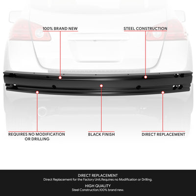 Factory Style Rear Bumper Reinforcement <br> 14-15 Nissan Rogue