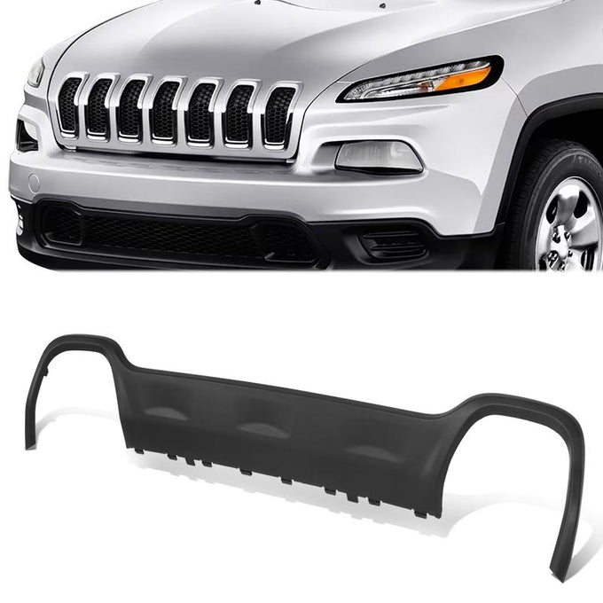 Factory Style Rear Bumper Lower Bumper Valance <br> 15-18 Jeep Cherokee