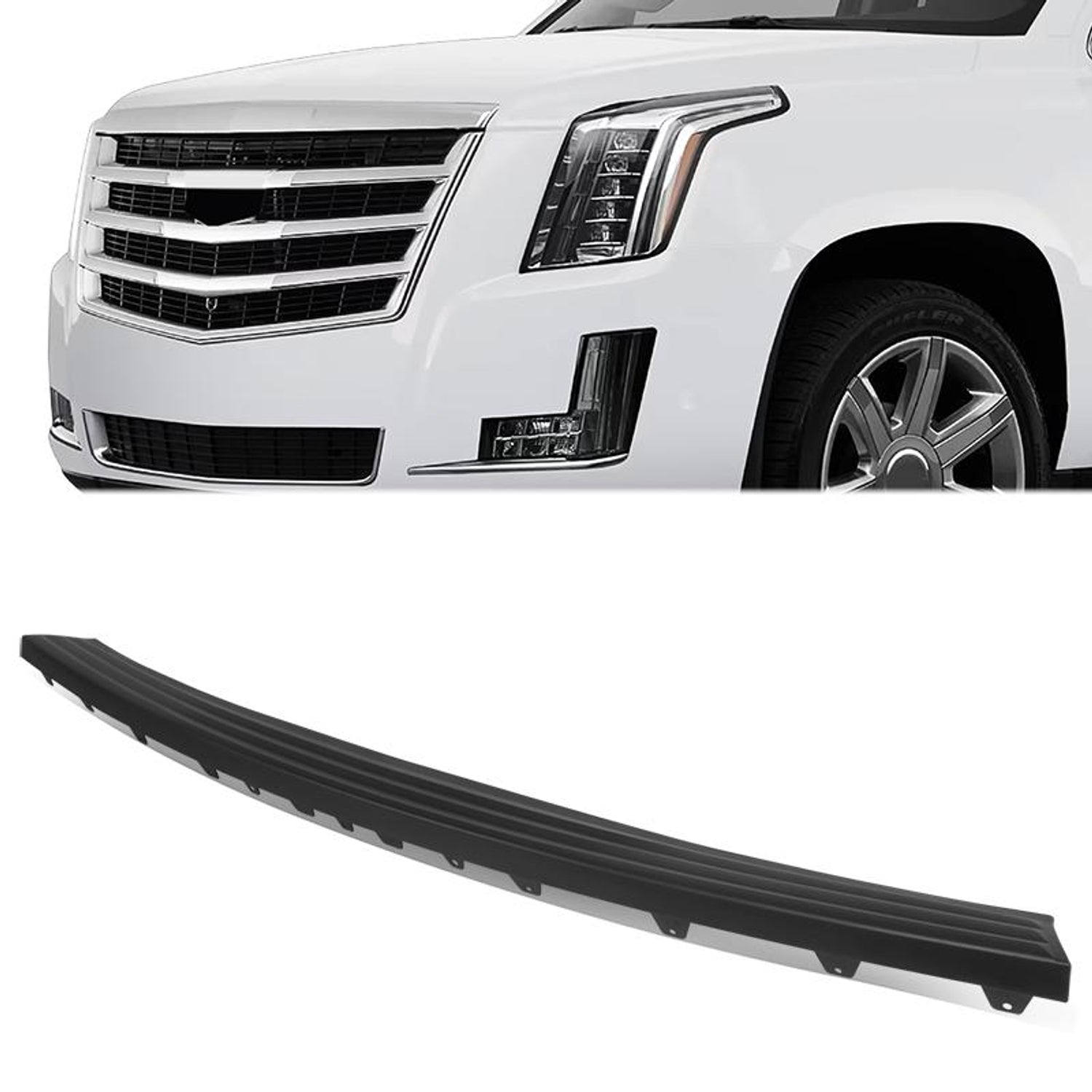 Factory Style Rear Bumper Step Pad <br> 15-20 Cadillac Escalad