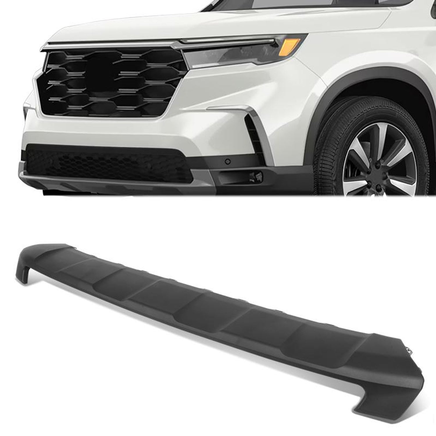 Factory Style Bumper Spoiler Air Dam Deflector<br> 23-25 Honda