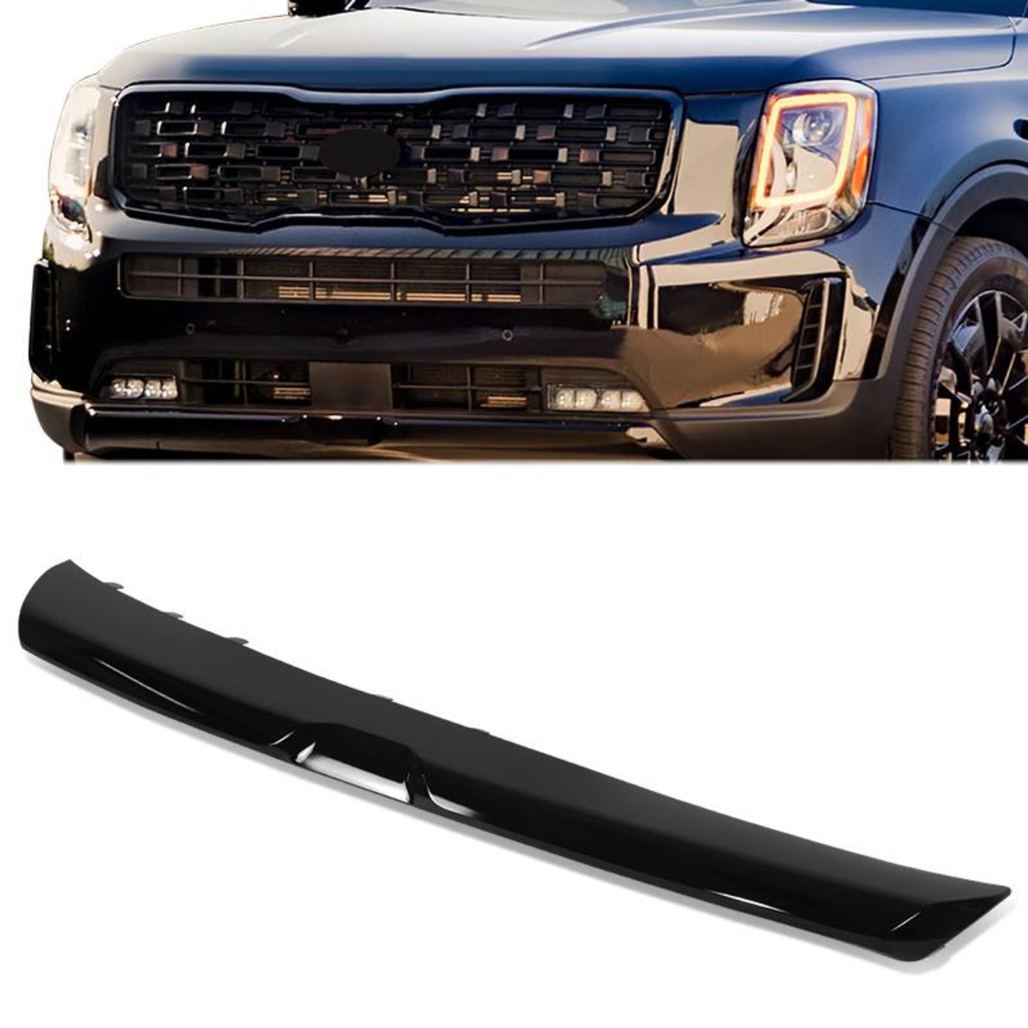 Factory Style Front Bumper Skid Plate <br> 20-22 Kia Telluride