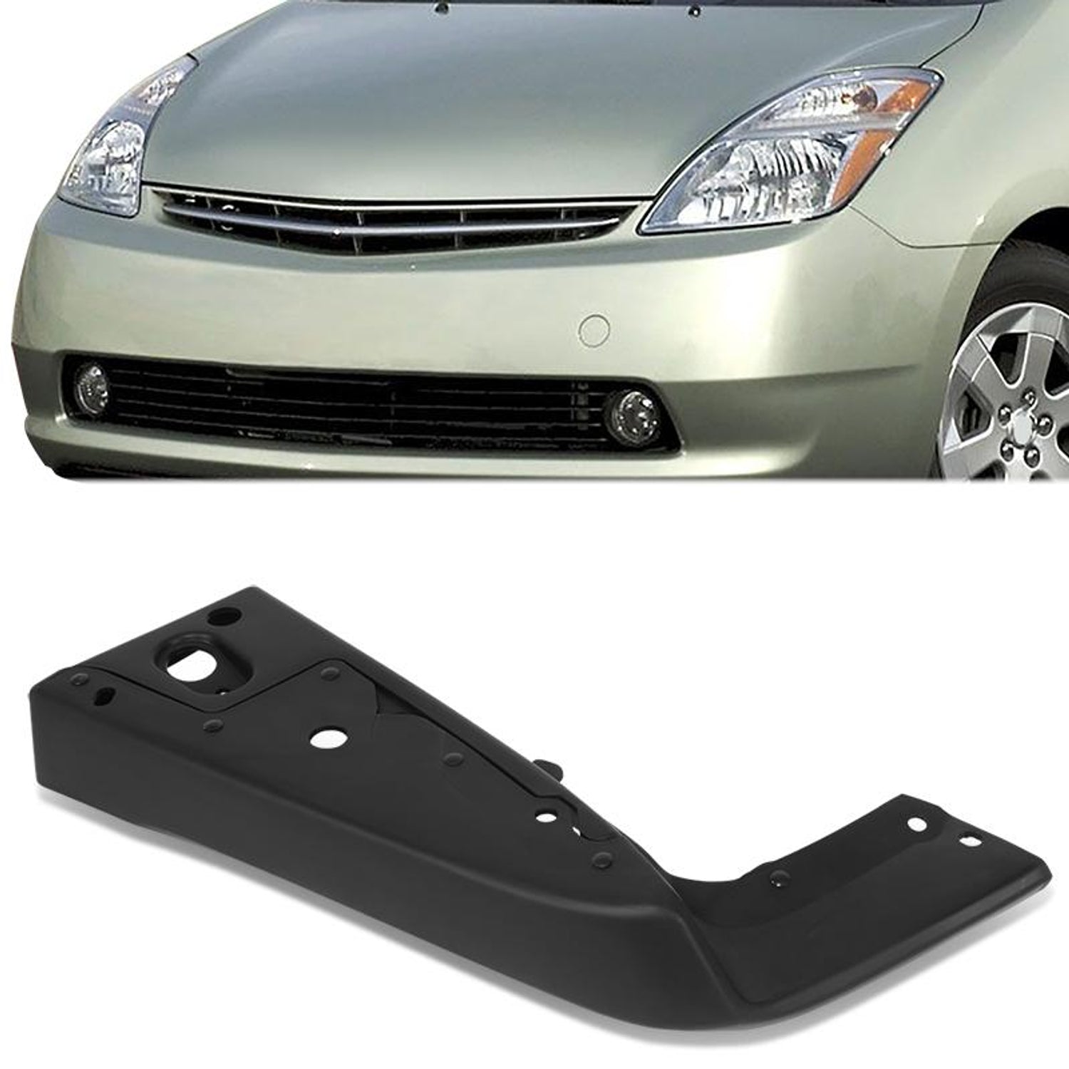 Factory Style Rear Right Bumper Valance <br> 04-09 Toyota Prius