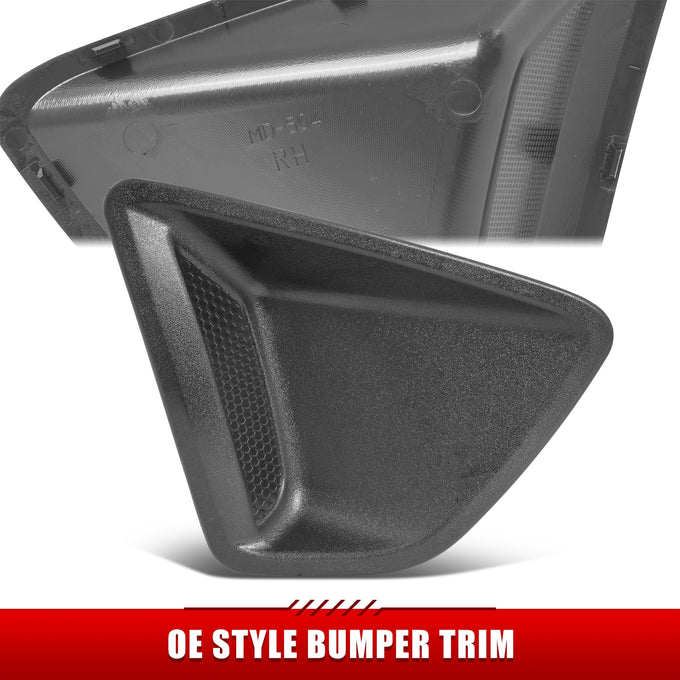 Factory Style Bumper Trim Molding (Front, Passenger) <BR>11-13 Ford Fiesta