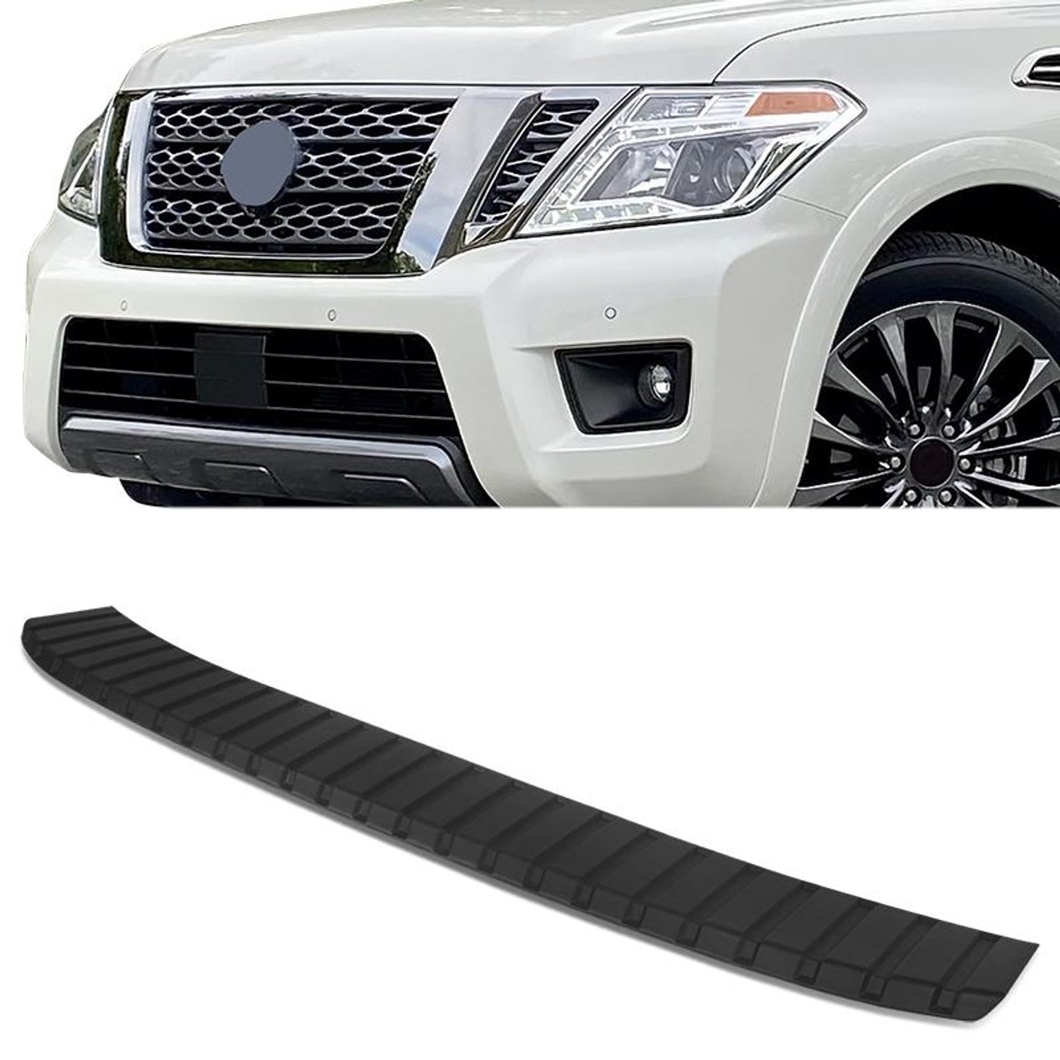 Rear Bumper Step Pad Cover Plate <br> 21-23 Nissan Armada