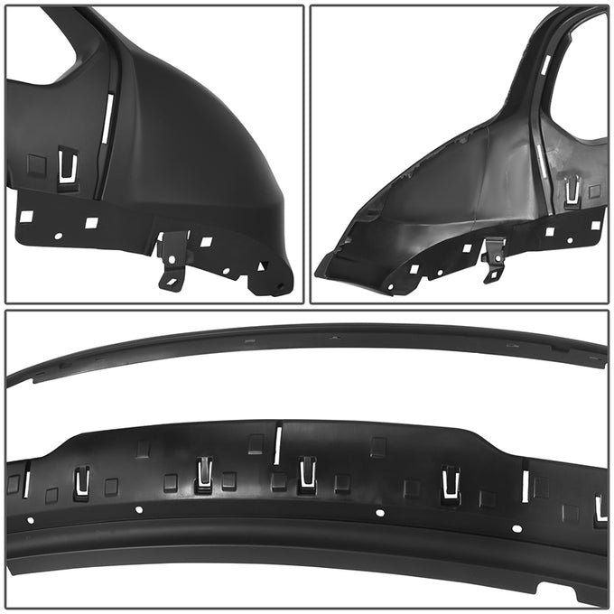 Factory Style Front Lower Bumper Cover <br> 16-22 Jeep Grand Cherokee WK