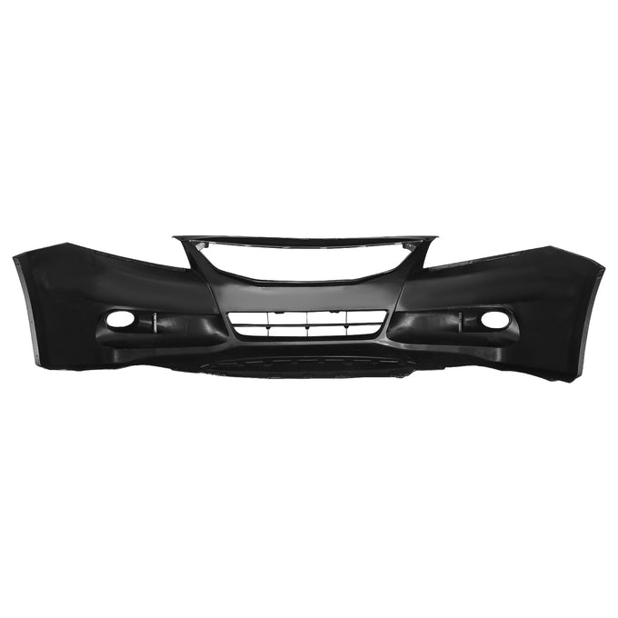 Front Bumper Cover (w/Fog Light Holes) <br> 11-12 Honda Accord EX, EX-L, LX-S