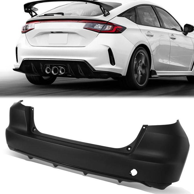 Factory Style Rear Bumper Cover <br> 09-14 Honda Fit