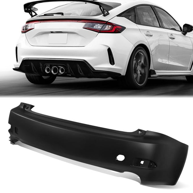 Factory Style Rear Bumper Cover <br> 06-08 Lexus IS250, IS350 Sedan