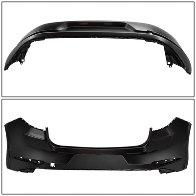 Factory Style Rear Bumper Cover <br> 18-21 Volkswagen GOLF GTI