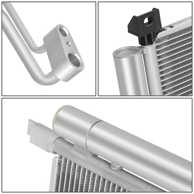 Factory Style Aluminum A/C Condenser <BR>15-24 Nissan Murano