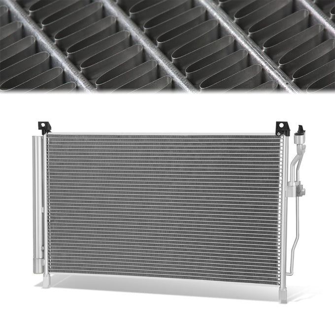 Factory Style Aluminum A/C Condenser <BR>15-24 Nissan Murano