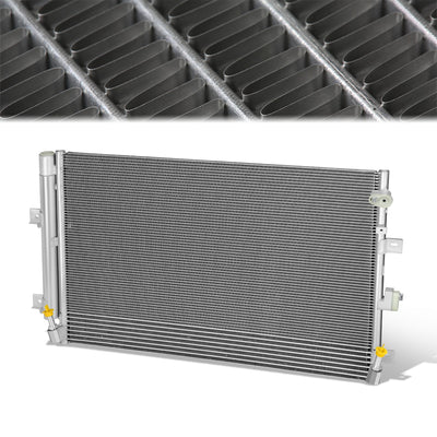 Factory Style Aluminum A/C Condenser <BR>15-23 Ford Edge, 16-18 Lincoln MKX, 19-23 Nautilus