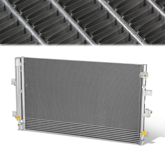 Factory Style Aluminum A/C Condenser <BR>15-23 Ford Edge, 16-18 Lincoln MKX, 19-23 Nautilus