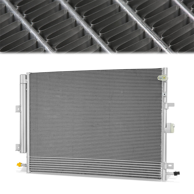 Factory Style Aluminum A/C Condenser <BR>15-18 Ford Edge,16-18 Lincoln MKX