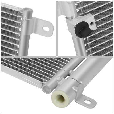 Factory Style Aluminum A/C Condenser <BR>16-21 Honda Civic 2.7L