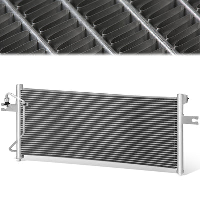 Factory Style A/C Condenser <br> 98-02 Nissan Frontier, Xterra