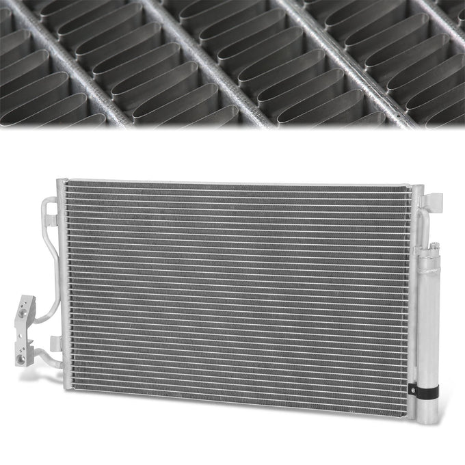 Factory Style A/C Condenser <BR> 13-17 BMW 320I 328I 330E 335I 428I 435I M235I