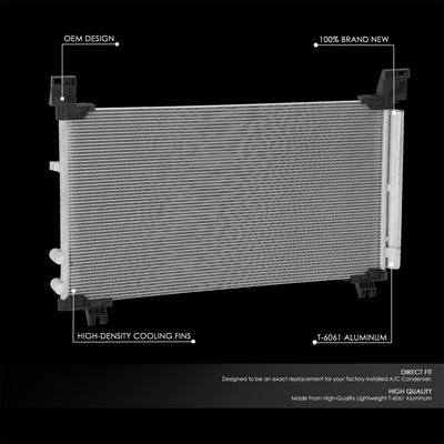 Factory Style A/C Condenser <BR> 16-20 Lexus IS300 IS350