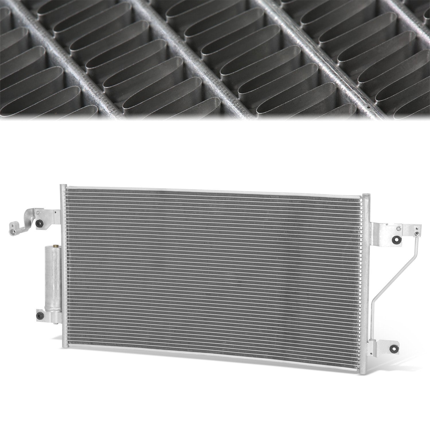 Factory Style A/C Condenser <BR> 16-19 Nissan Titan XD 5.0L