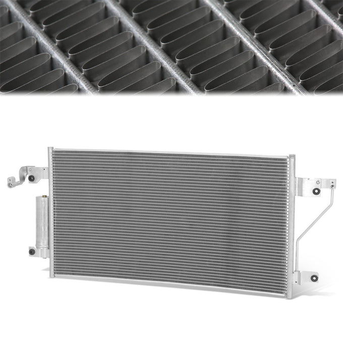 Factory Style A/C Condenser <BR> 16-19 Nissan Titan XD 5.0L