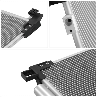 Factory Style Aluminum A/C Condenser <BR>16-22 Toyota Prius, Corolla Hybrid