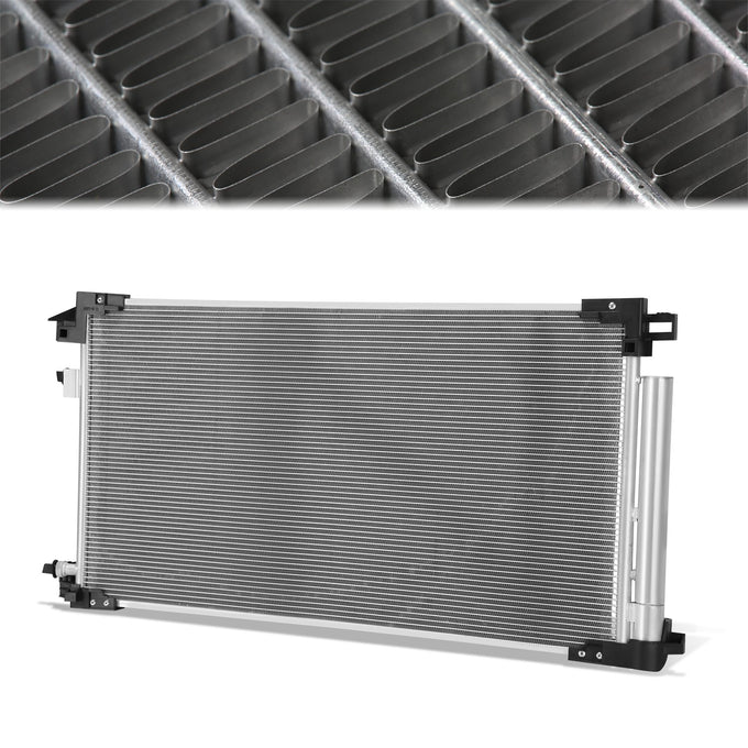 Factory Style Aluminum A/C Condenser <BR>16-22 Toyota Prius, Corolla Hybrid