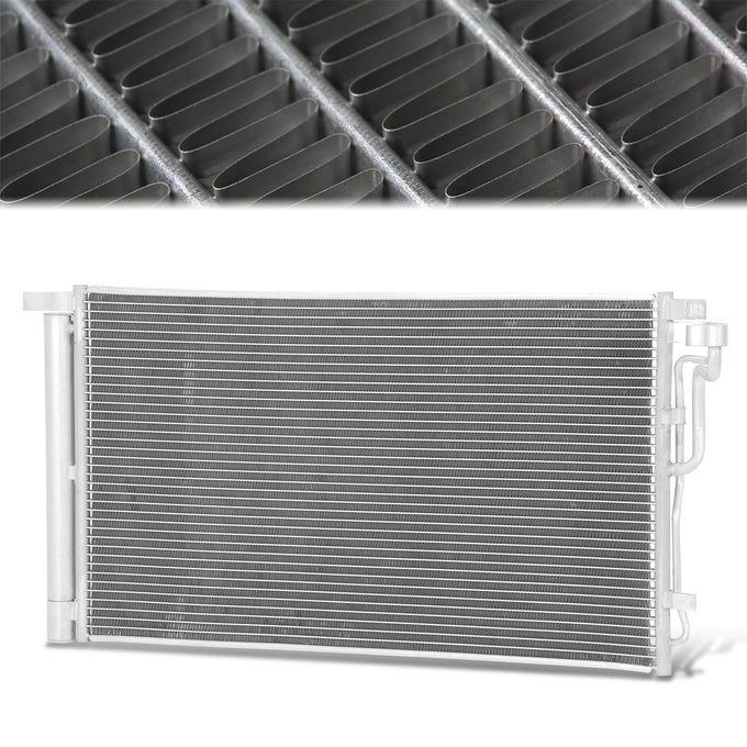 Factory Style A/C Condenser <BR> 17-20 Hyundai Elantra 2.0L