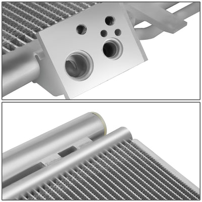 Factory Style Aluminum A/C Condenser <BR>16-18 Hyundai Tucson 1.6L