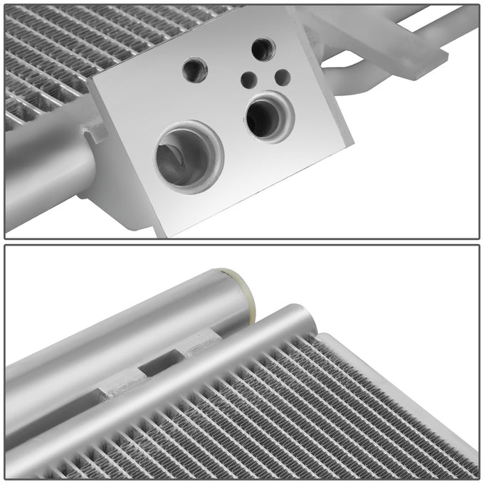 Factory Style Aluminum A/C Condenser <BR>16-18 Hyundai Tucson 1.6L