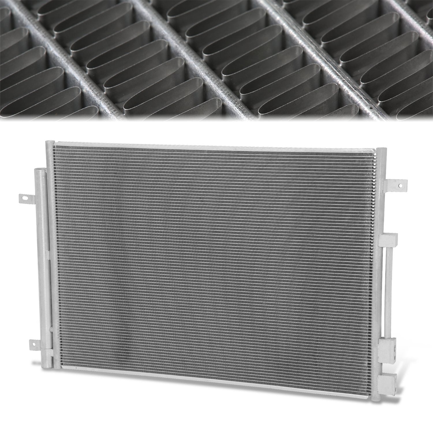 Factory Style A/C Condenser <BR> 17-22 Chrysler Pacifica, Voyager