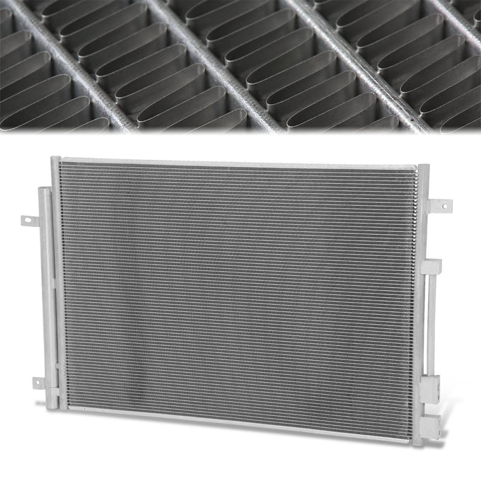 Factory Style A/C Condenser <BR> 17-22 Chrysler Pacifica, Voyager