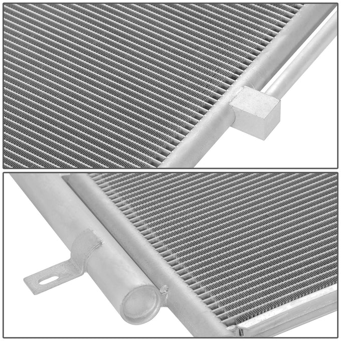 Factory Style A/C Condenser <BR> 17-22 Chrysler Pacifica, Voyager
