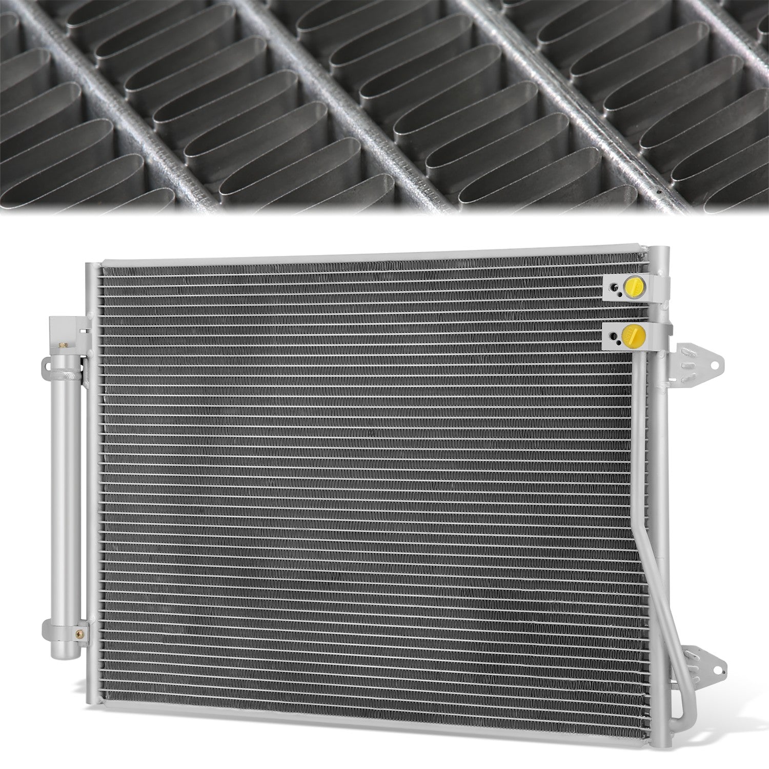 Factory Style Aluminum A/C Condenser <BR>17-21 Volkswagen Passat