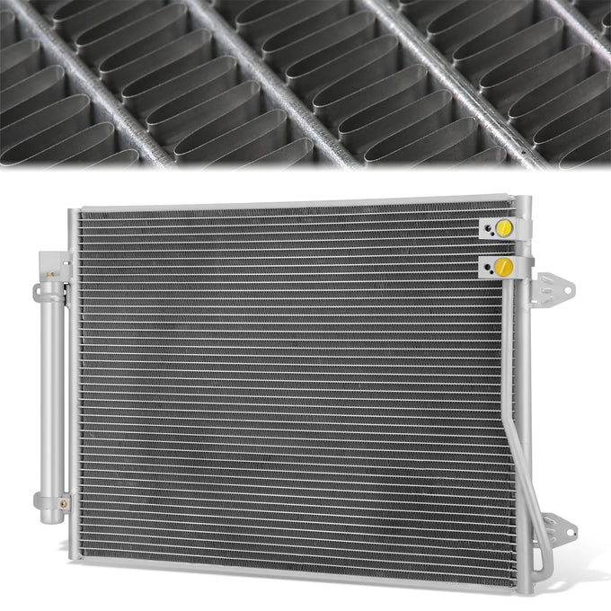Factory Style Aluminum A/C Condenser <BR>17-21 Volkswagen Passat