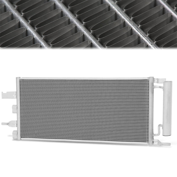 Factory Style A/C Condenser <BR> 16-23 BMW 228I X2, 15-23 MINI Cooper Clubman