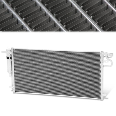 Factory Style A/C Condenser <BR> 17-20 Ford Fusion, Lincoln MKZ