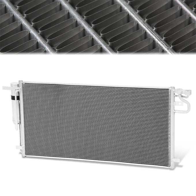 Factory Style A/C Condenser <BR> 17-20 Ford Fusion, Lincoln MKZ