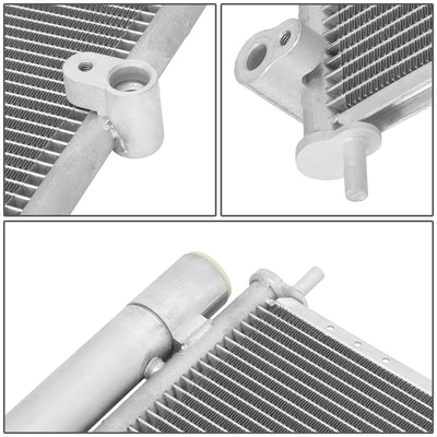 Factory Style Aluminum A/C Condenser <BR>17-22 Mitsubishi Mirage G4