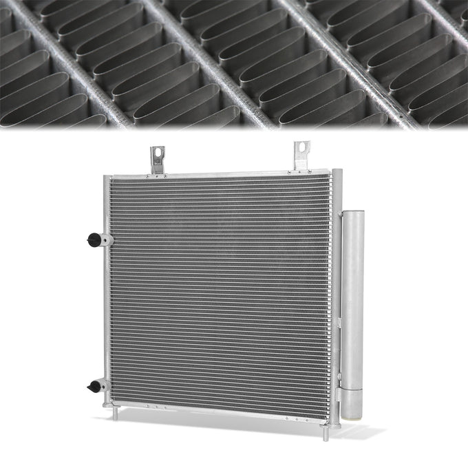 Factory Style Aluminum A/C Condenser <BR>17-22 Mitsubishi Mirage G4
