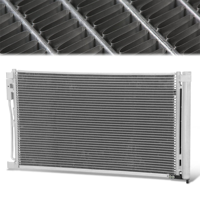 Factory Style A/C Condenser <BR> 16-19 Infiniti Q50, Q60 2.0T