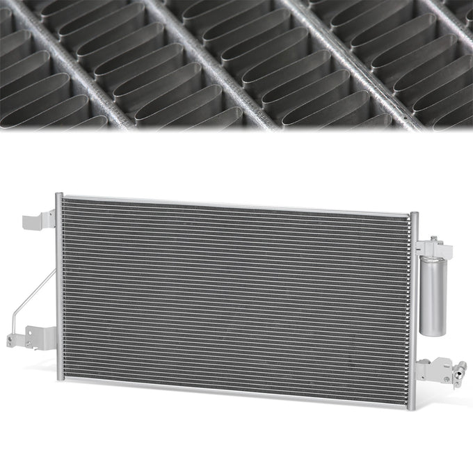 Factory Style A/C Condenser <br> 16-19 Nissan Titan XD