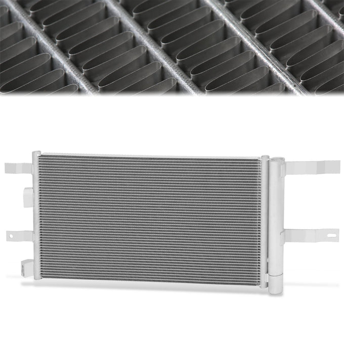 Factory Style A/C Condenser <BR> 17-19 Ford Fusion 2.7T