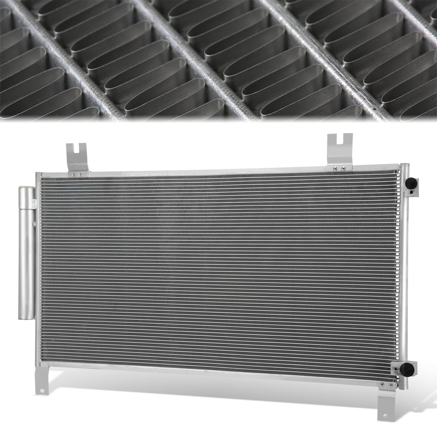 Factory Style Aluminum A/C Condenser <BR>17-19 Honda CR-V 2.4L