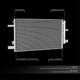 Factory Style Aluminum A/C Condenser <BR>17-23 Subaru Impreza