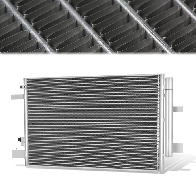Factory Style Aluminum A/C Condenser <BR>17-23 Subaru Impreza