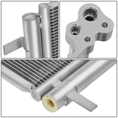 Factory Style Aluminum A/C Condenser <BR>17-19 Hyundai Elantra