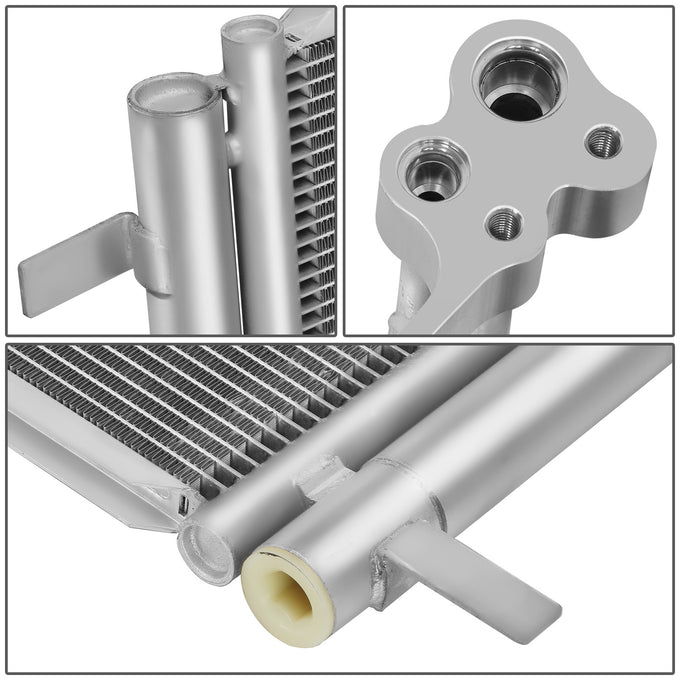 Factory Style Aluminum A/C Condenser <BR>17-19 Hyundai Elantra